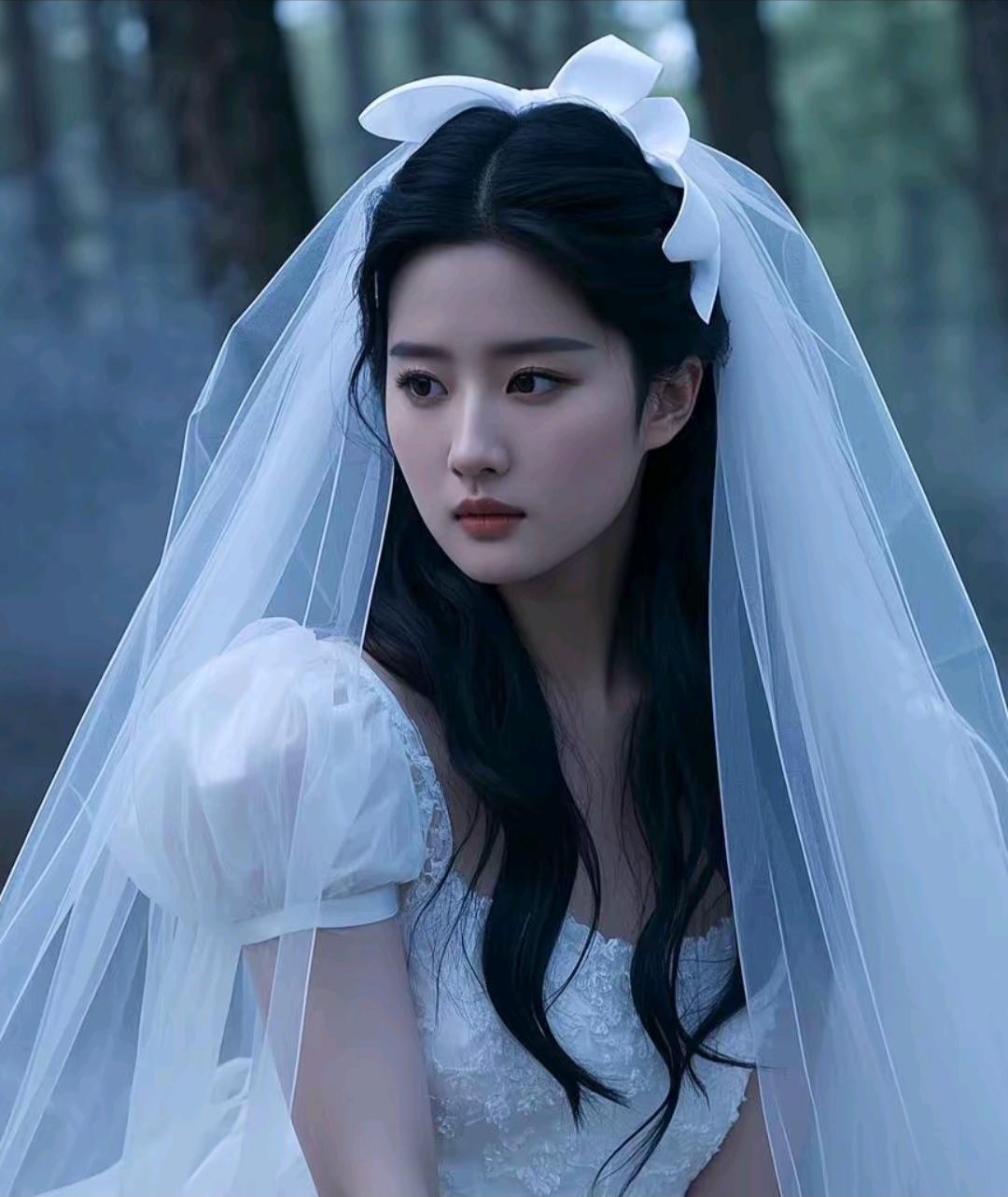 杨紫白玉兰感言刷屏！同款优雅写真我用这个AI神器一键生成了(图1)